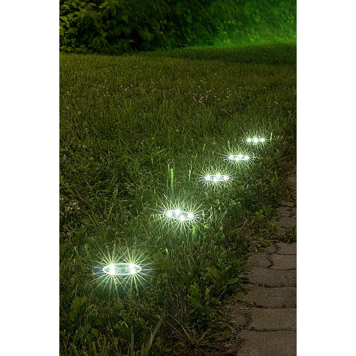 Rabalux Dannet napelemes kerti lámpa, IP44, szatén króm színű, 7975