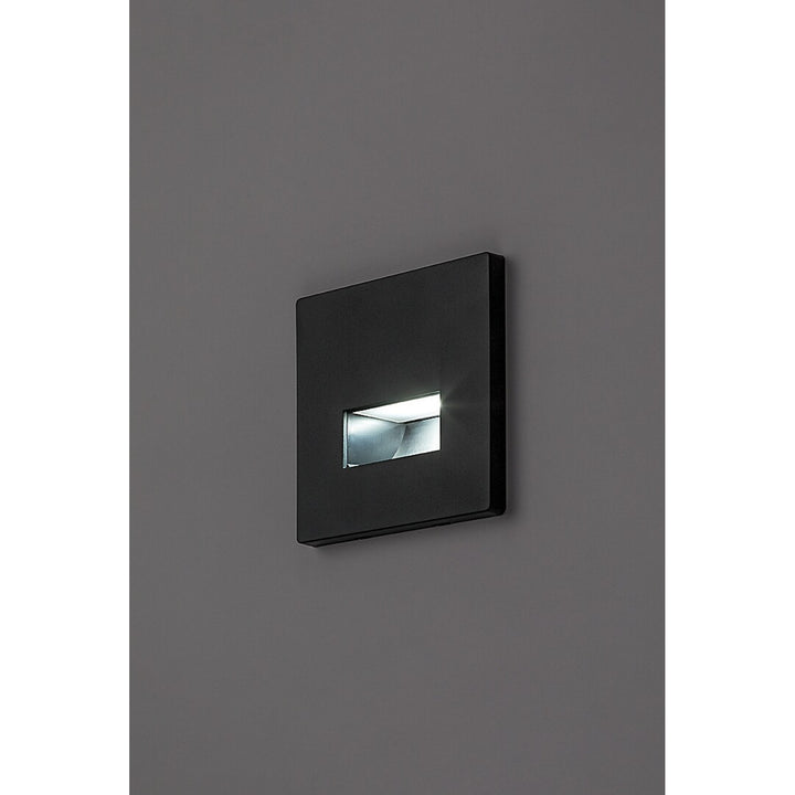 Lunca LED-lámpa, 1 W, IP20, fekete, állítható fényhőmérséklet: 3000, 4500, 6500 K, 77195