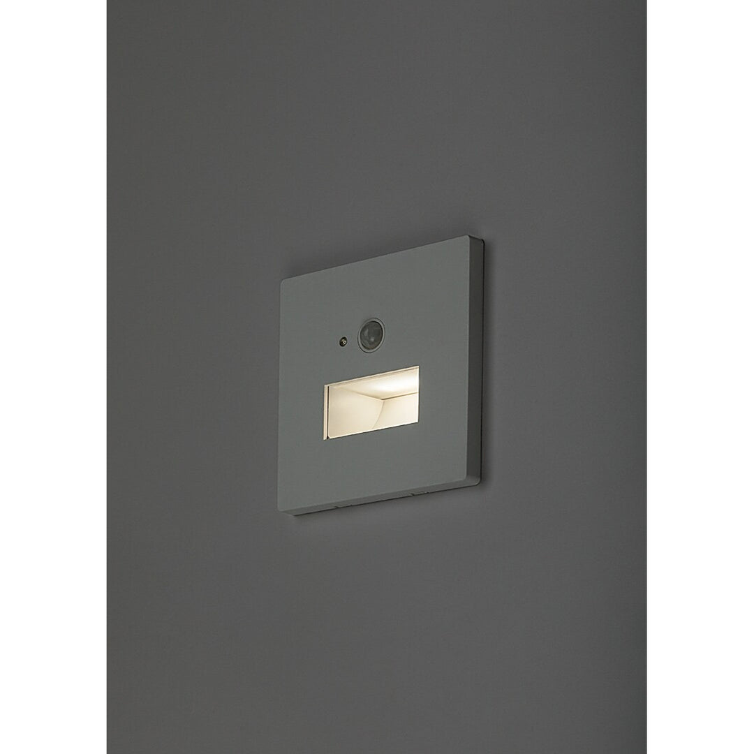 Lunca LED-lámpa, 1 W, IP20, fehér, 3000, 4500, 6500 K, mozgásérzékelő, fényérzékelő, 77198