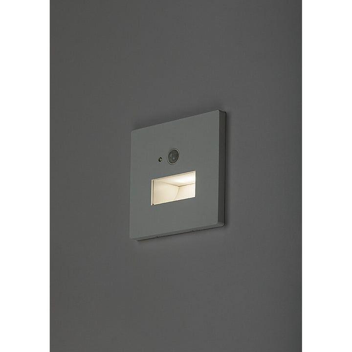 Lunca LED-lámpa, 1 W, IP20, fehér, 3000, 4500, 6500 K, mozgásérzékelő, fényérzékelő, 77198
