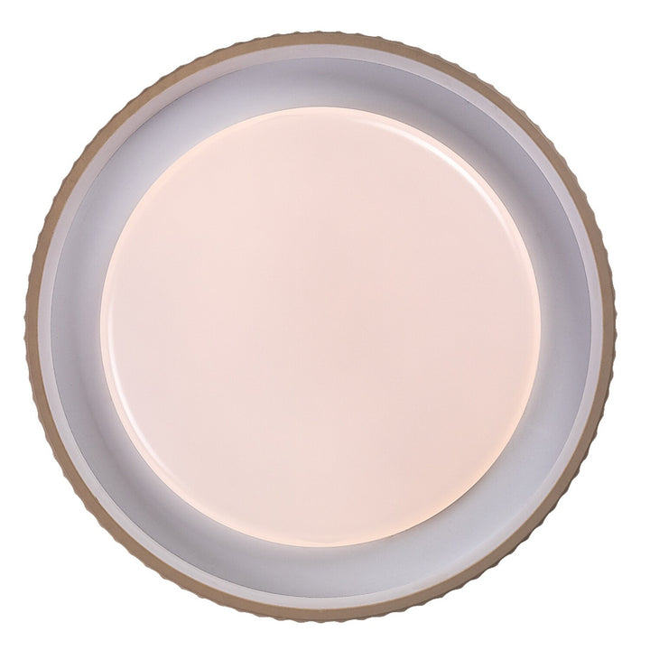 Pastello LED lámpa 48 W, IP20, szürke-bézs, 3000–6500 K, memóriafunkció távirányítóval, időzítőfunkció, éjszakai lámpa hatás, 71345