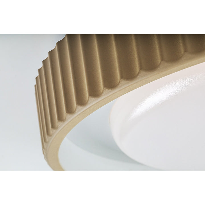 Pastello LED lámpa 48 W, IP20, szürke-bézs, 3000–6500 K, memóriafunkció távirányítóval, időzítőfunkció, éjszakai lámpa hatás, 71345