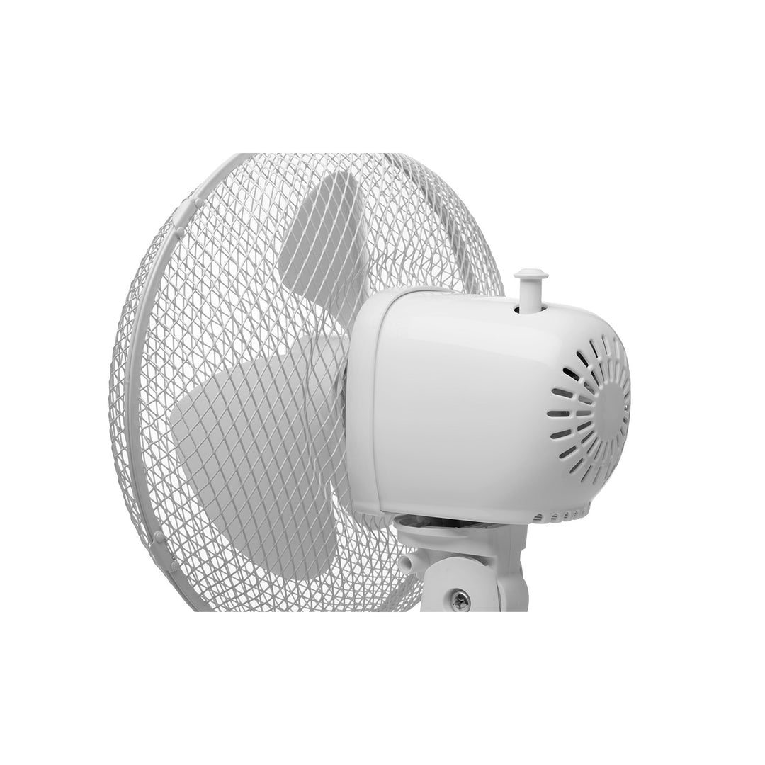Concept asztali ventilátor, fehér színű, 3 sebességfokozat, oszcilláció, csendes működés, állítható dőlésszög, VS5040