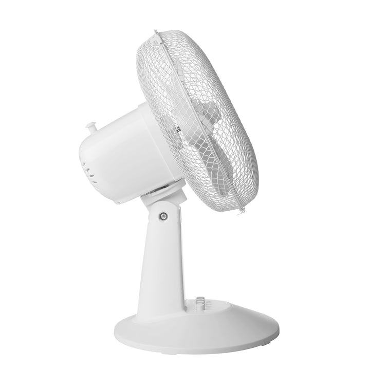 Concept asztali ventilátor, fehér színű, 3 sebességfokozat, oszcilláció, csendes működés, állítható dőlésszög, VS5040