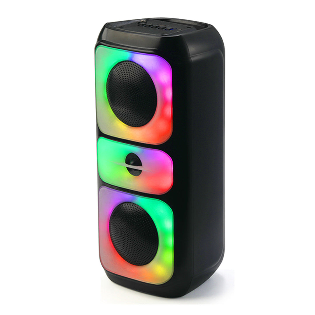 Tracer vezeték nélküli hangszóró, Bluetooth 5.0, 20 W RMS teljesítmény, karaoke mód, mikrofon, Powervox P2 TWS