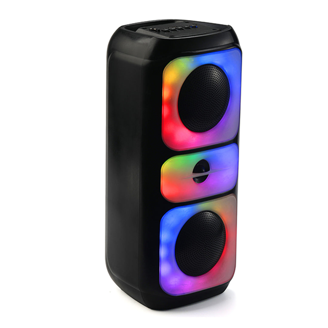 Tracer vezeték nélküli hangszóró, Bluetooth 5.0, 20 W RMS teljesítmény, karaoke mód, mikrofon, Powervox P2 TWS