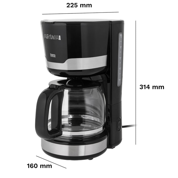 Teesa AROMA 100 átfolyós kávéfőző, 1,5 l, 1000 W teljesítmény
