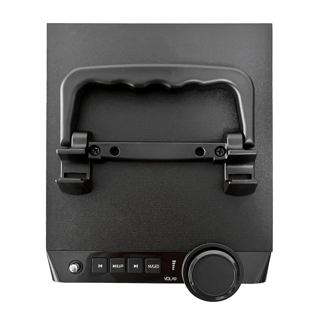 OVERBOX MT3186 hordozható Bluetooth-hangszóró, FM-rádió, SD-kártya- és USB-támogatás, 30 W RMS teljesítmény, Mediatech
