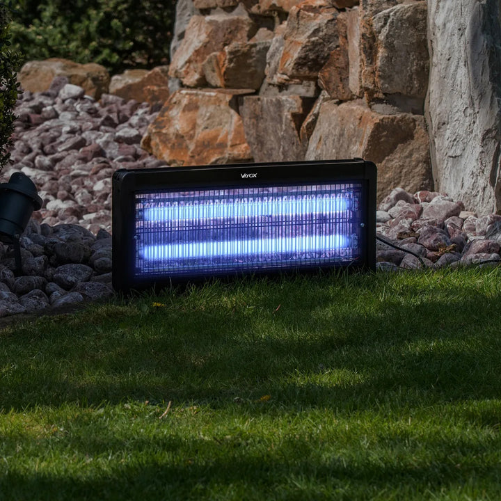 Rovarirtó lámpa szúnyogok, legyek és lepkék ellen, elektromos csapda, UV, 30 W, Vayox