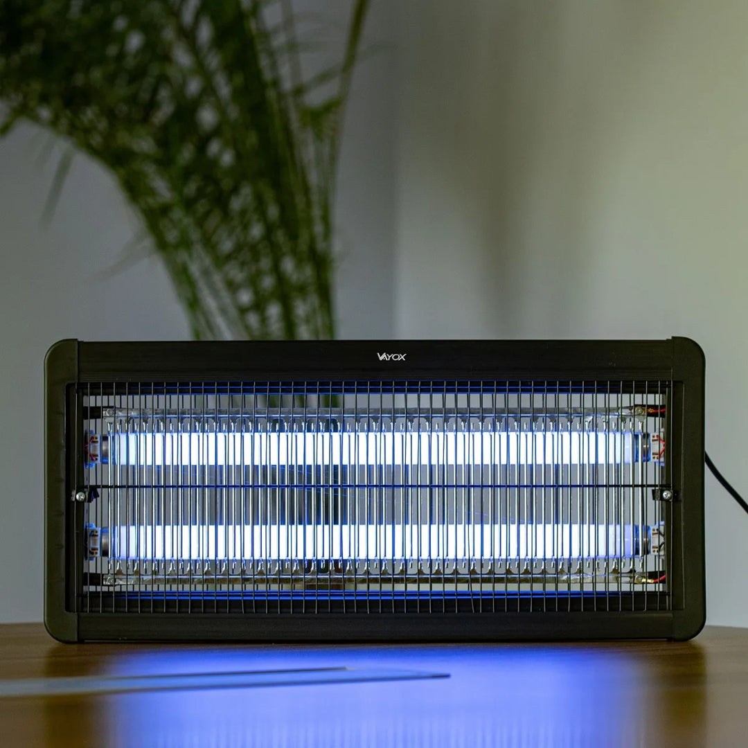 Rovarirtó lámpa szúnyogok, legyek és lepkék ellen, elektromos csapda, UV, 30 W, Vayox