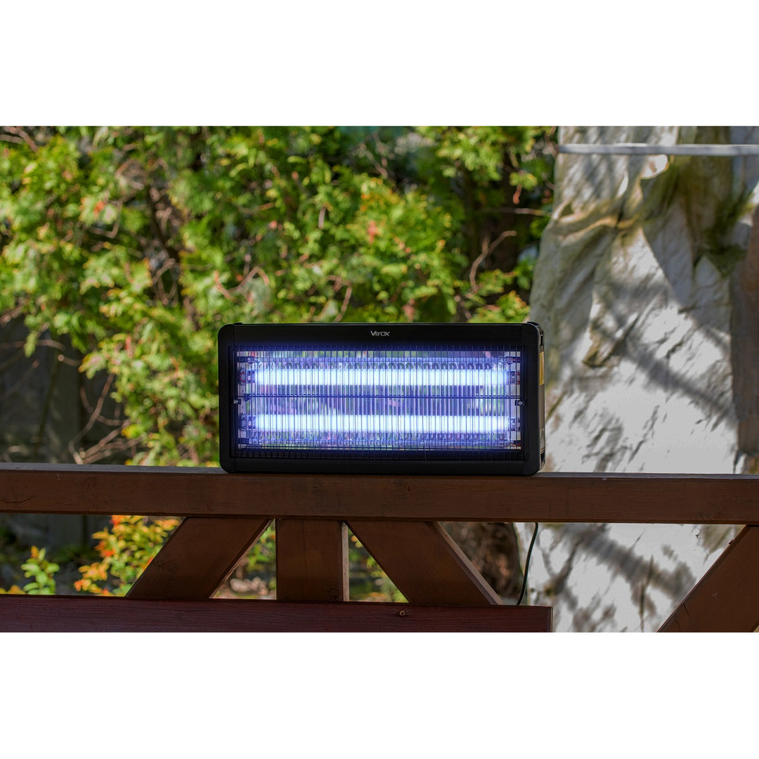 Rovarirtó lámpa szúnyogok, legyek és lepkék ellen, elektromos csapda, UV, 30 W, Vayox