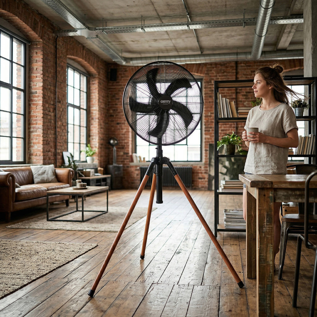 Loft 40 cm / 16” állványos ventilátor, magasság 119–132 cm, CR 7329, Camry