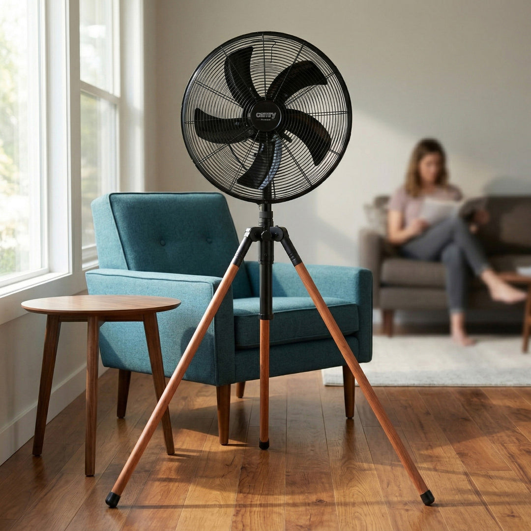 Loft 40 cm / 16” állványos ventilátor, magasság 119–132 cm, CR 7329, Camry