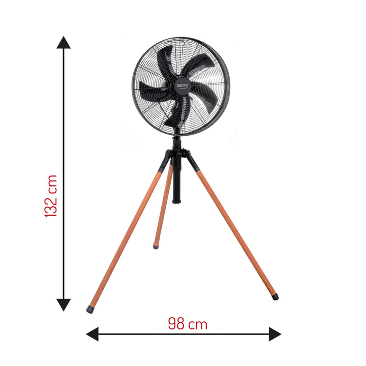 Loft 40 cm / 16” állványos ventilátor, magasság 119–132 cm, CR 7329, Camry