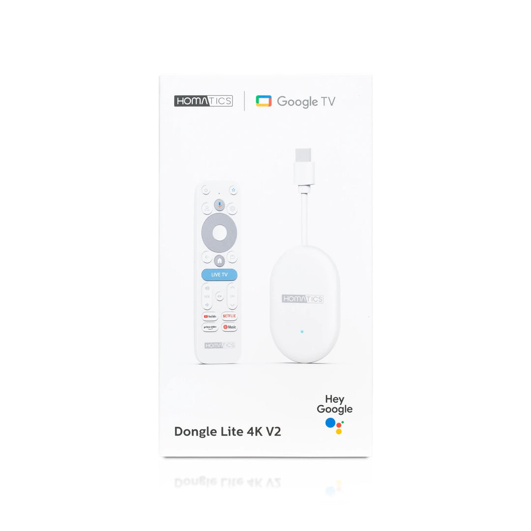 Homatics Dongle Lite 4K V2 Google TV multimédiás lejátszó
