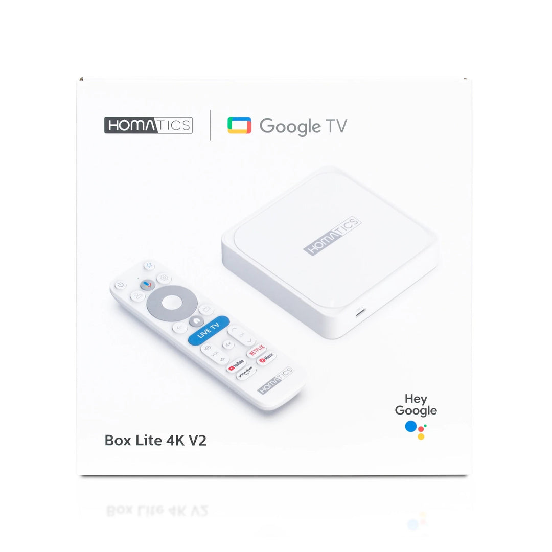 Homatics Box Lite 4K V2 Google TV multimédiás lejátszó