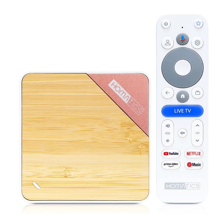 Homatics Box 4K V2 Google TV multimédiás lejátszó