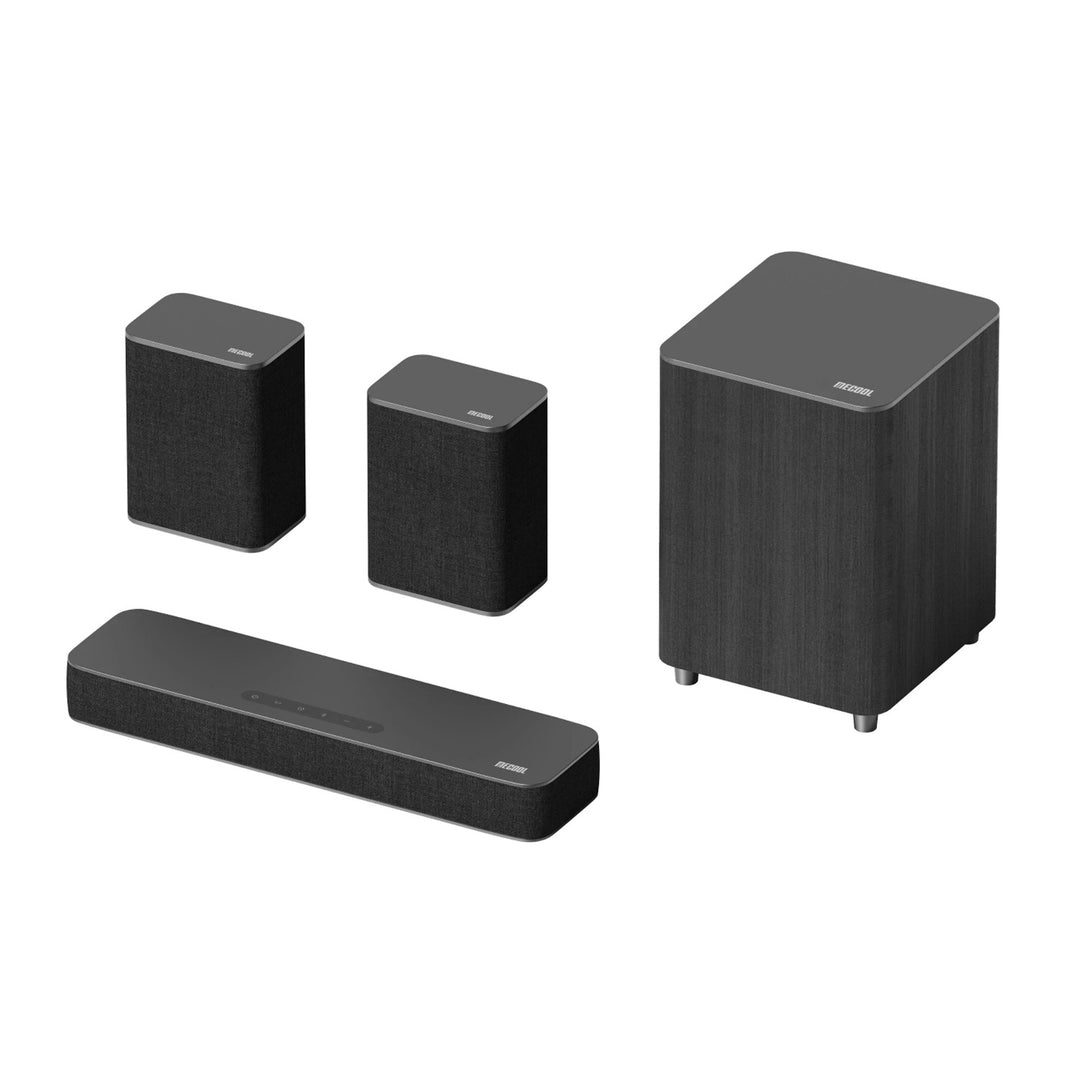 MECOOL KS3 UHD OTT hangprojektor + mélynyomó + 2 db hangszóró