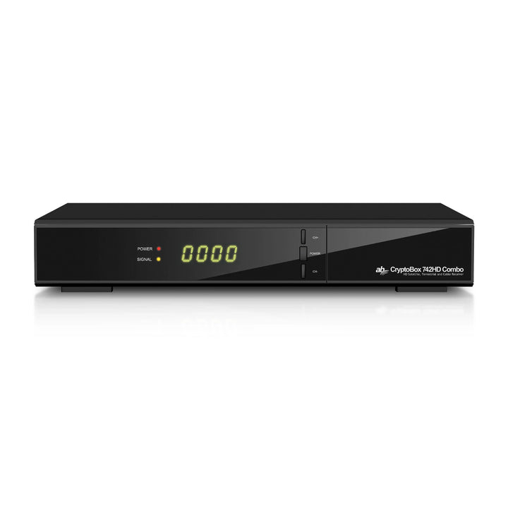 AB CryptoBox 742HD Combo DVB-T2/S2/C Full HD vevőkészülék