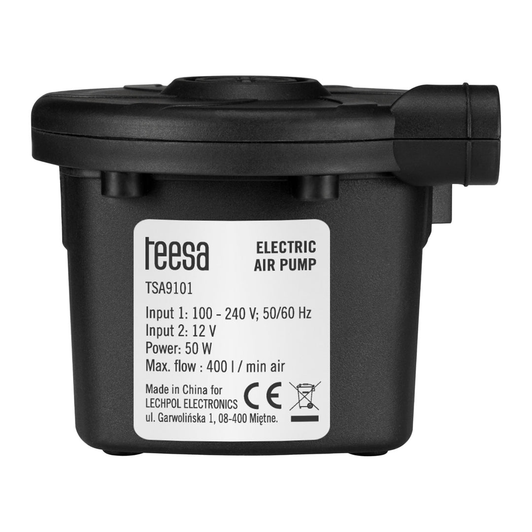 Elektromos matrac- és medencepumpa, 12 V, 230 V, Teesa