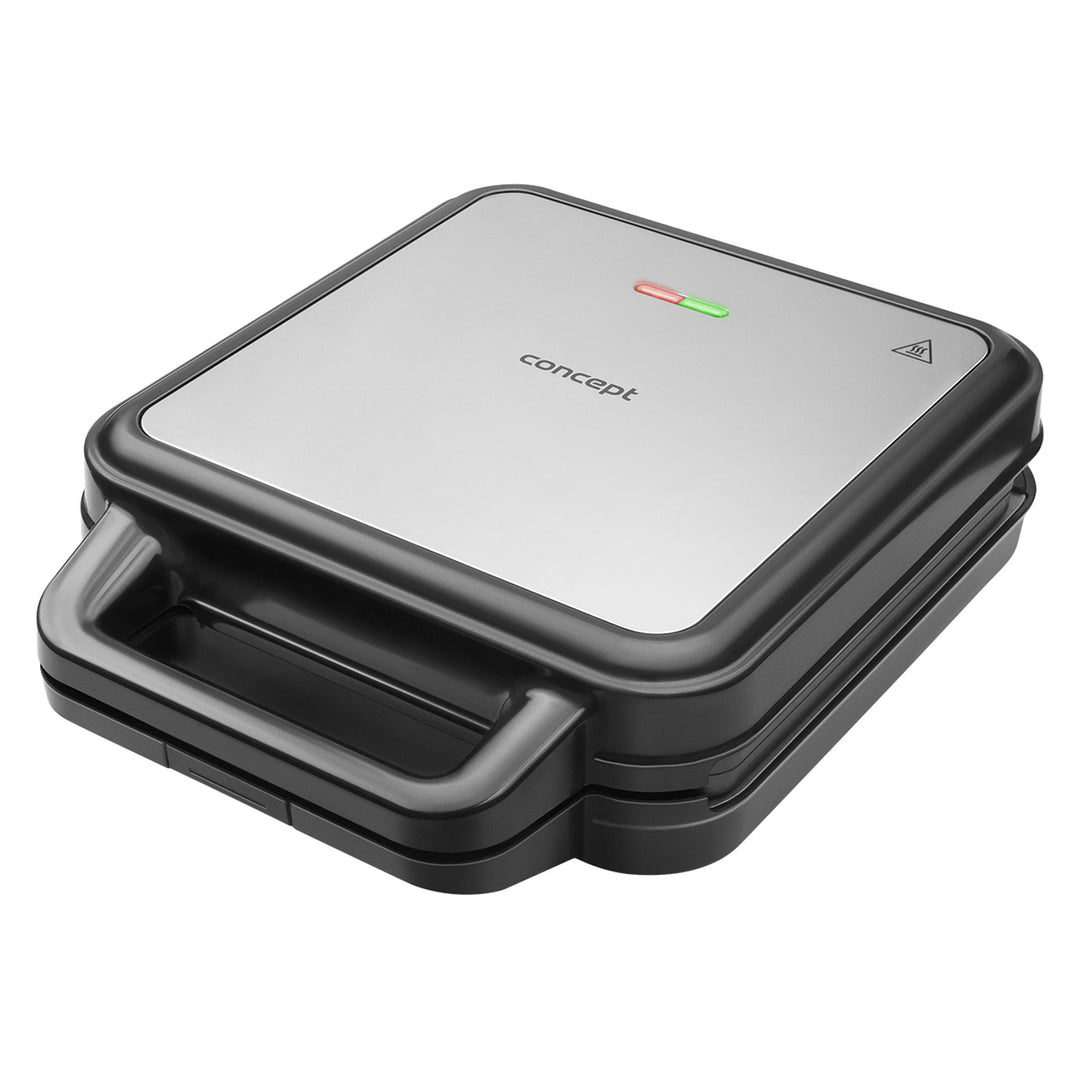 Concept szendvicssütő, három cserélhető sütőlap, 1200 W teljesítmény, tapadásmentes felület, jelzőfény, SV3080