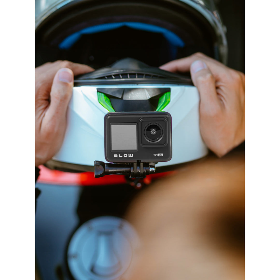 Pro4U 5K Blow sportkamera, 5K Ultra HD felbontás, 20 megapixeles, 160°-os széles látószögű objektív, vízálló, távirányító, 78-568#