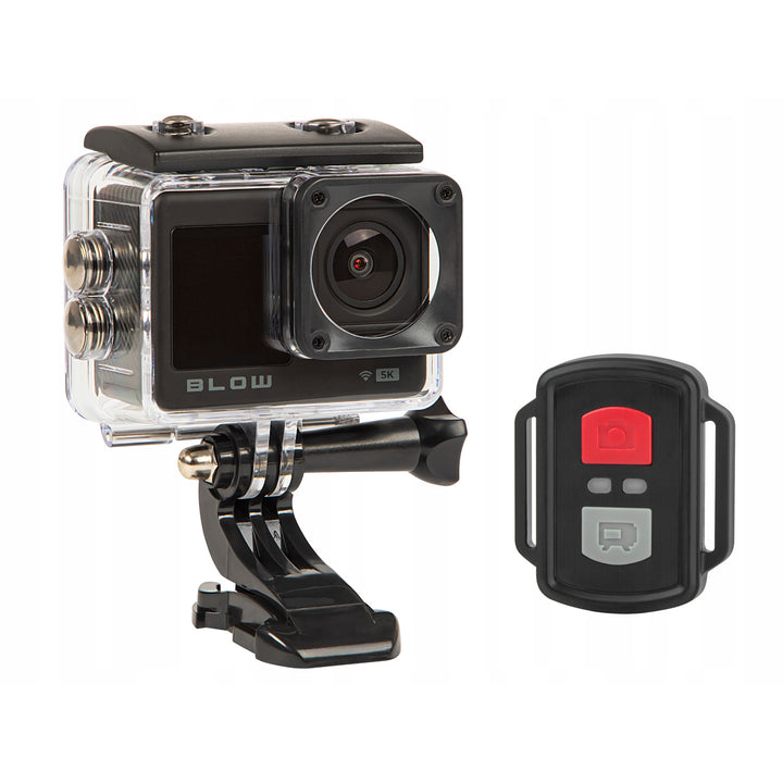 Pro4U 5K Blow sportkamera, 5K Ultra HD felbontás, 20 megapixeles, 160°-os széles látószögű objektív, vízálló, távirányító, 78-568#