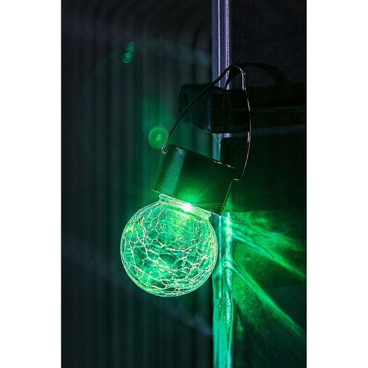 Rabalux Yola napelemes lámpa, 1 lm, IP44, szatén króm színű, 0,06 W-os LED, 7850, 2 darab