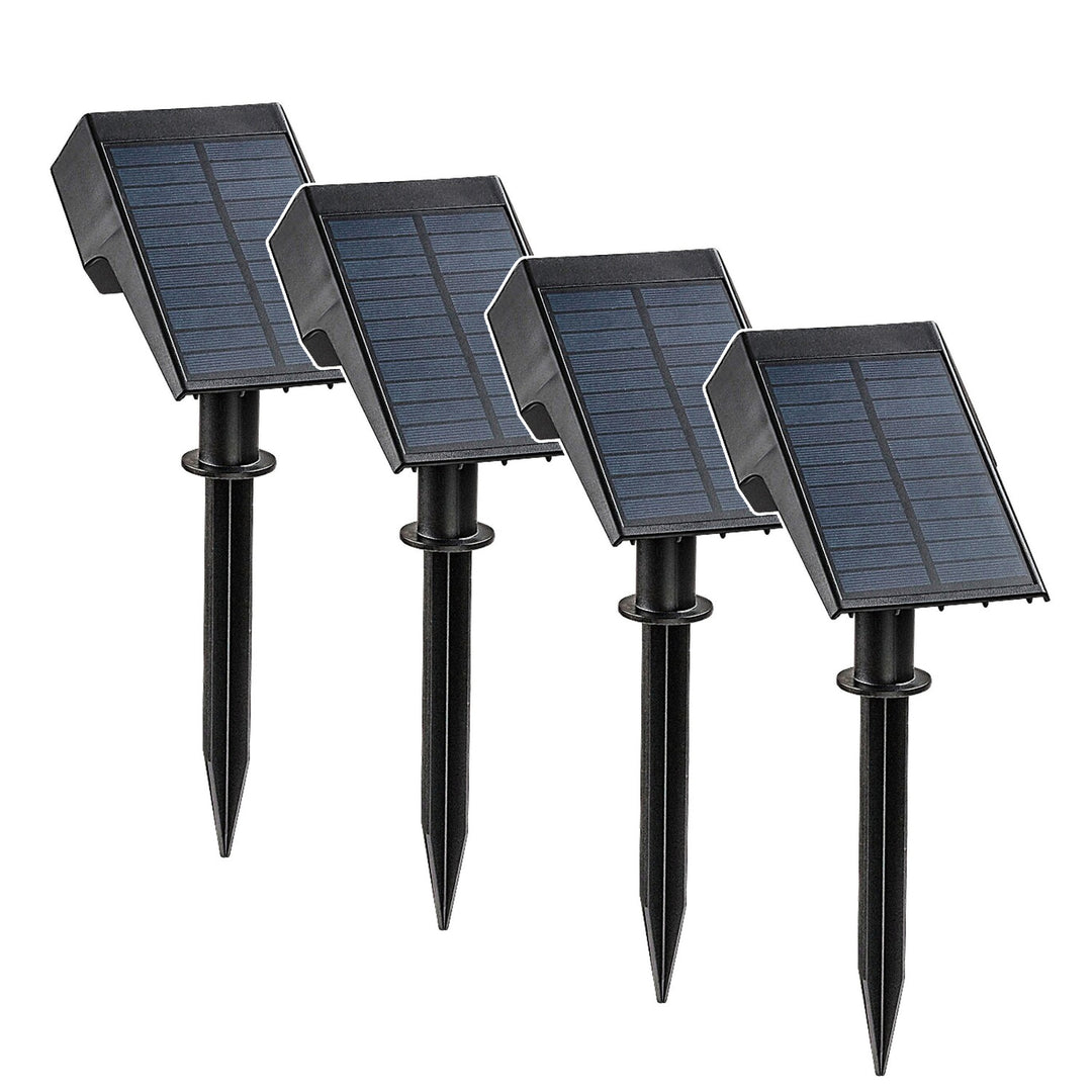Rabalux Nantes napelemes lámpa, 50 LM, IP65, fekete, 0,5 W-os LED, 77088, 4 darab