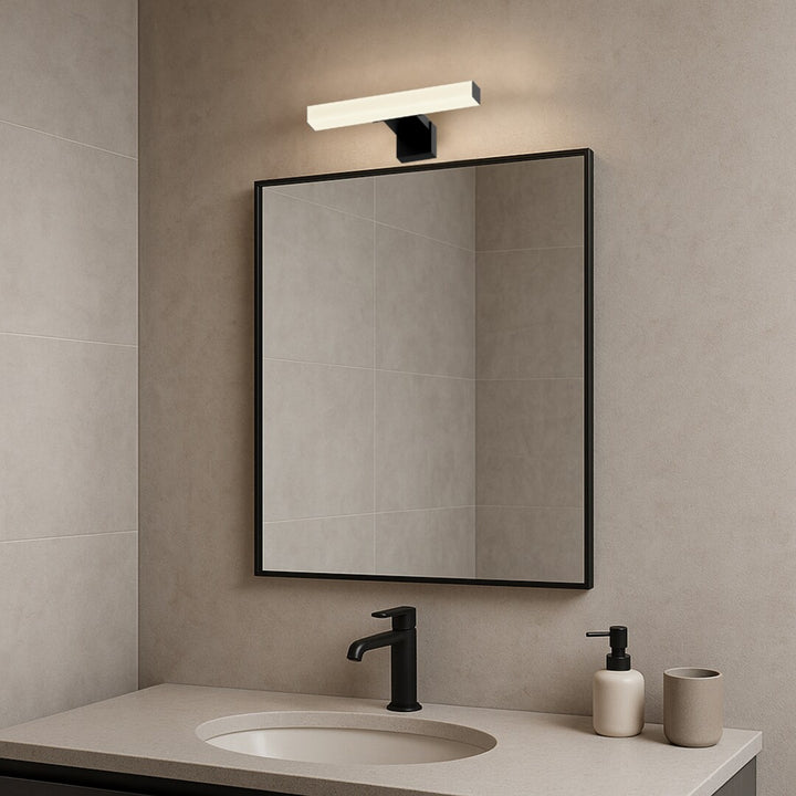 Rabalux Oliro LED 4 W-os fürdőszobai lámpa, fekete, IP44, 4000 K, 75050