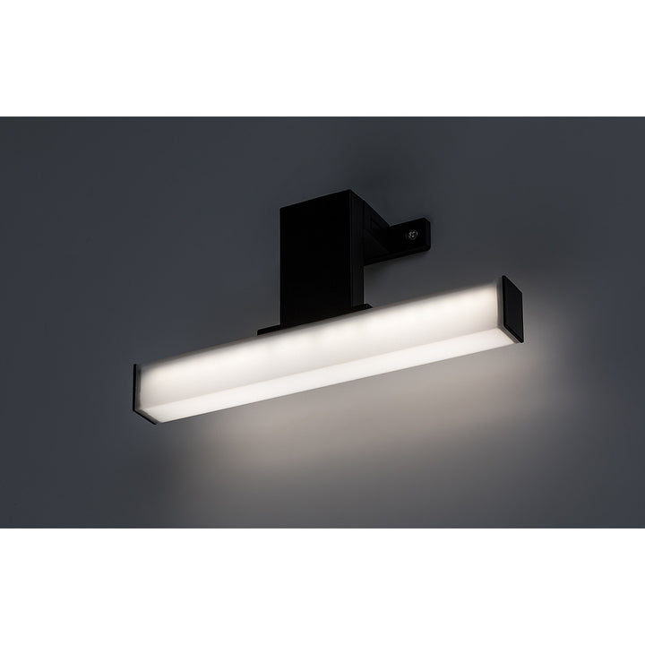 Rabalux Oliro LED 4 W-os fürdőszobai lámpa, fekete, IP44, 4000 K, 75050