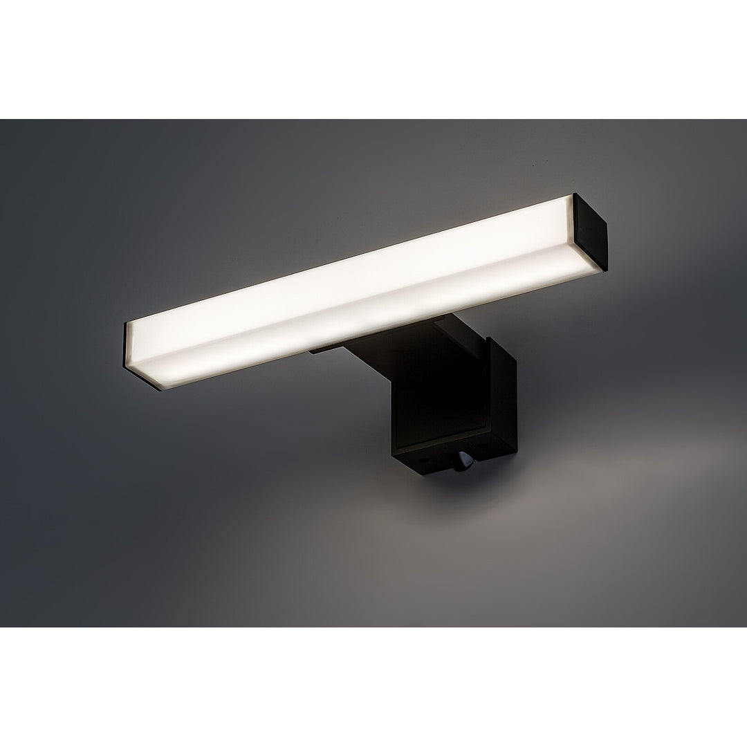 Rabalux Oliro LED 4 W-os fürdőszobai lámpa, fekete, IP44, 4000 K, 75050