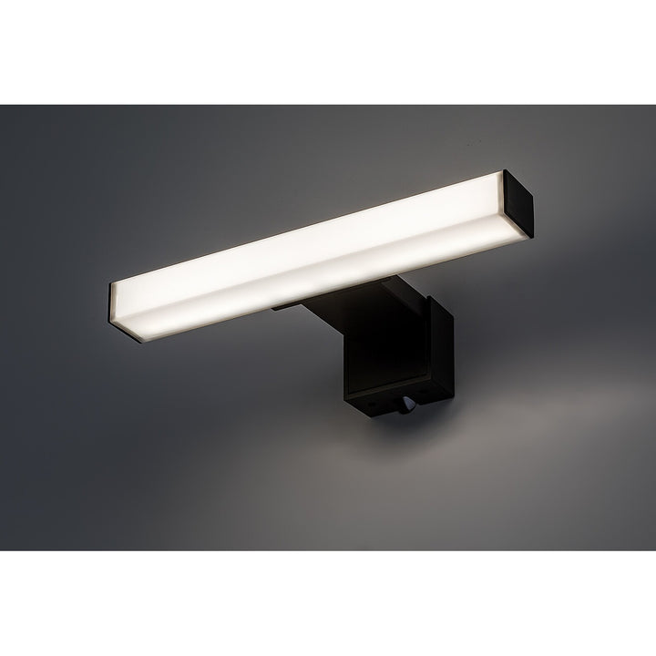 Rabalux Oliro LED 4 W-os fürdőszobai lámpa, fekete, IP44, 4000 K, 75050