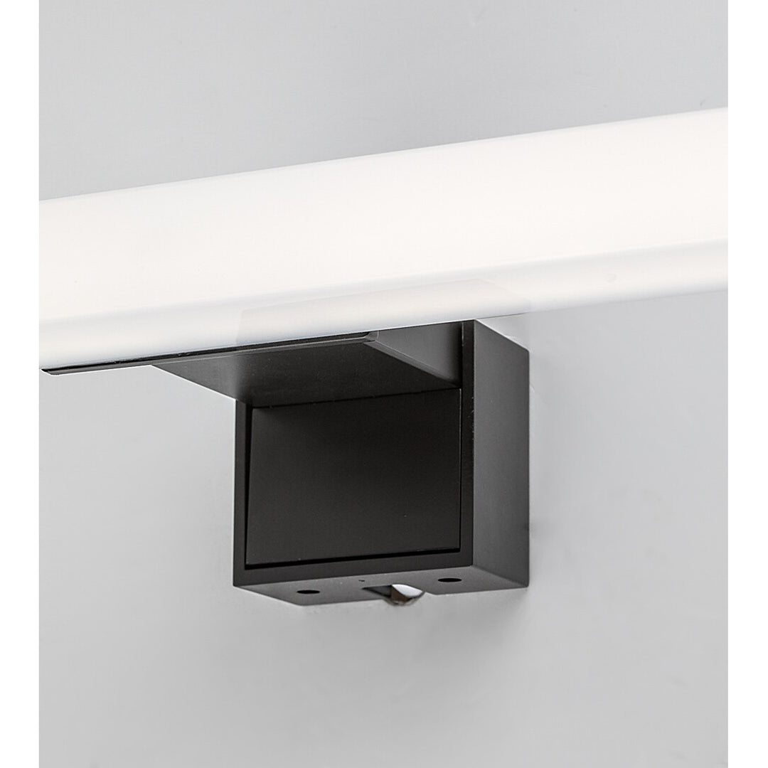 Rabalux Oliro LED 4 W-os fürdőszobai lámpa, fekete, IP44, 4000 K, 75050
