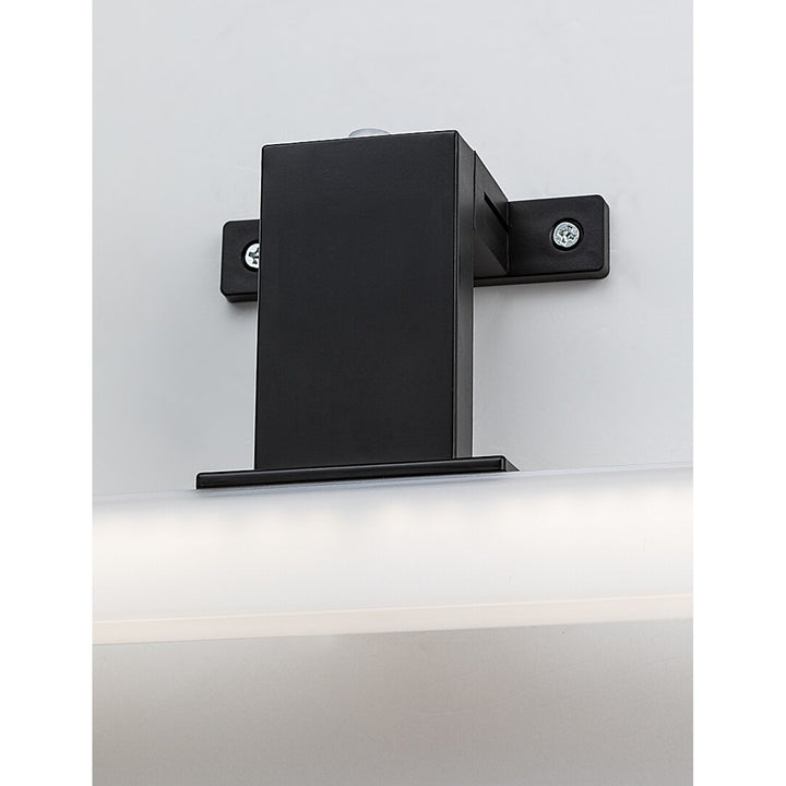 Rabalux Oliro LED 4 W-os fürdőszobai lámpa, fekete, IP44, 4000 K, 75050