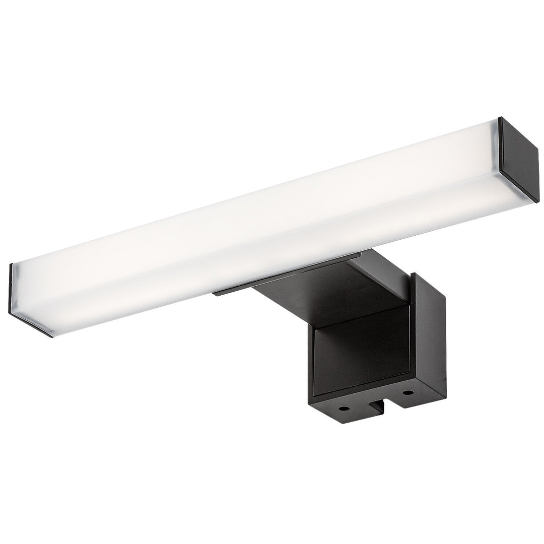 Rabalux Oliro LED 4 W-os fürdőszobai lámpa, fekete, IP44, 4000 K, 75050