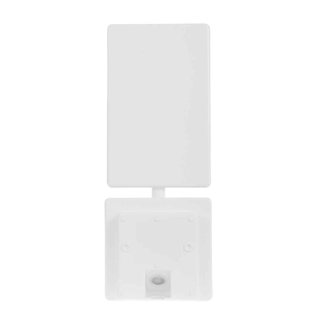 Maclean mozgásérzékelős LED-lámpa, PIR mozgásérzékelő, fehér színű, 10 W, IP65, 800 lm, semleges fehér fény (4000 K) MCE516 W, 2 darab