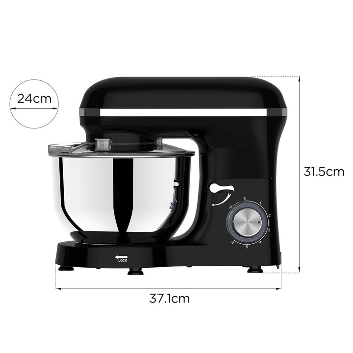 Lovio ChefAssistant bolygókeverő, fekete, LVSTM01BK