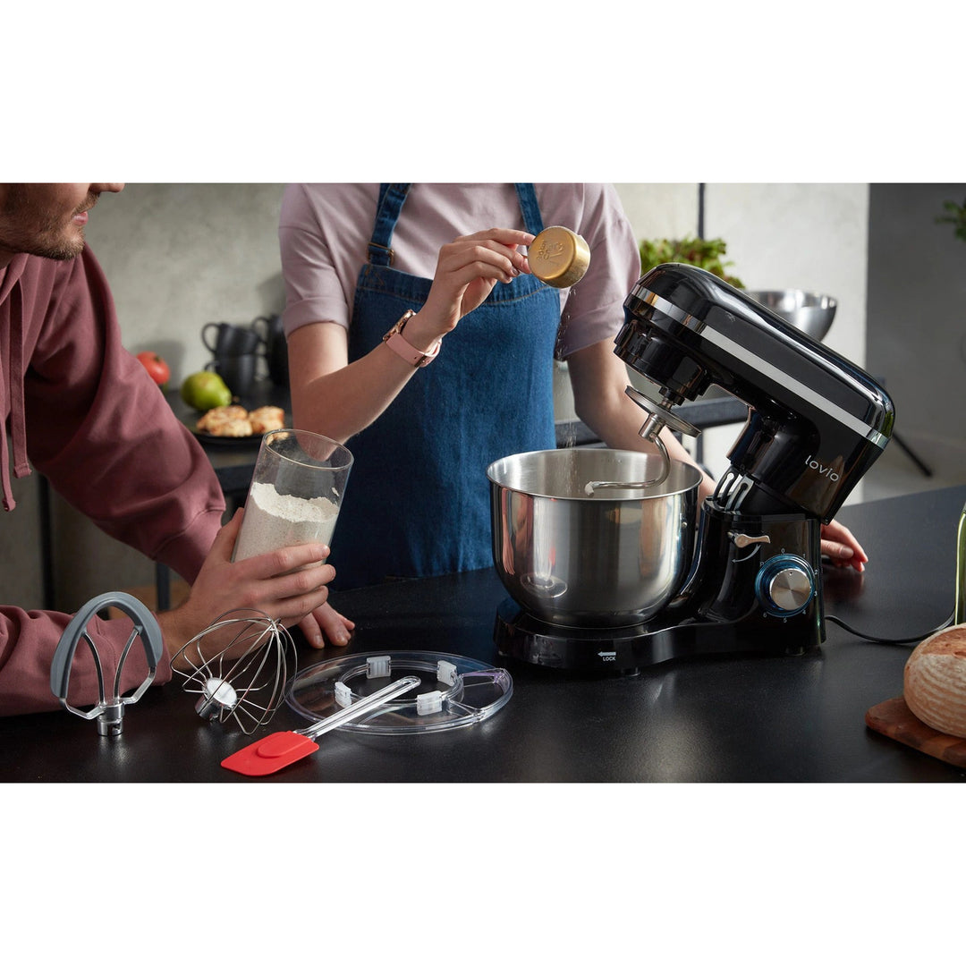 Lovio ChefAssistant bolygókeverő, fekete, LVSTM01BK