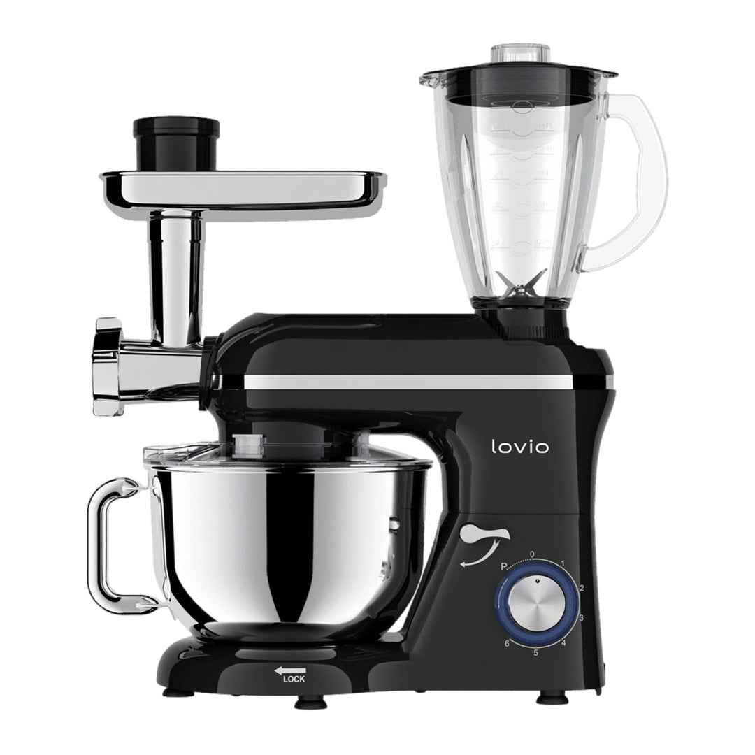 Lovio ChefAssistant Plus bolygókeverő, fekete, LVSTM02PBK