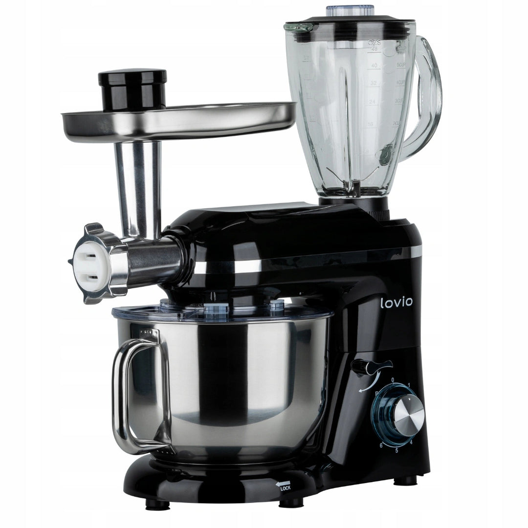 Lovio ChefAssistant Plus bolygókeverő, fekete, LVSTM02PBK