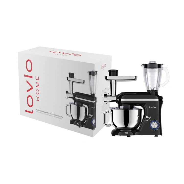 Lovio ChefAssistant Plus bolygókeverő, fekete, LVSTM02PBK