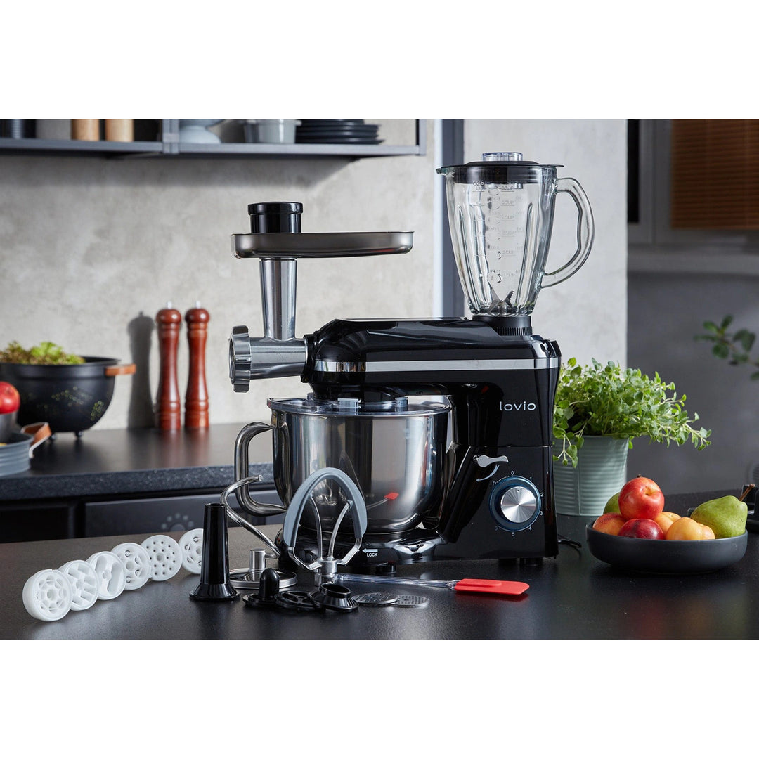 Lovio ChefAssistant Plus bolygókeverő, fekete, LVSTM02PBK