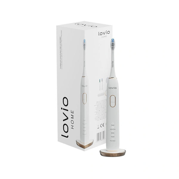 Lovio SonicProtect PRO elektromos fogkefe, fehér, LVTB124WH