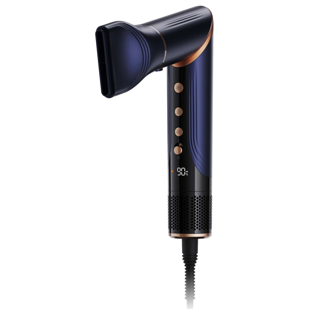 LOVIO AirStyle LVHS001BL 8-in-1 hajszárító-hajformázó ionizáló funkcióval