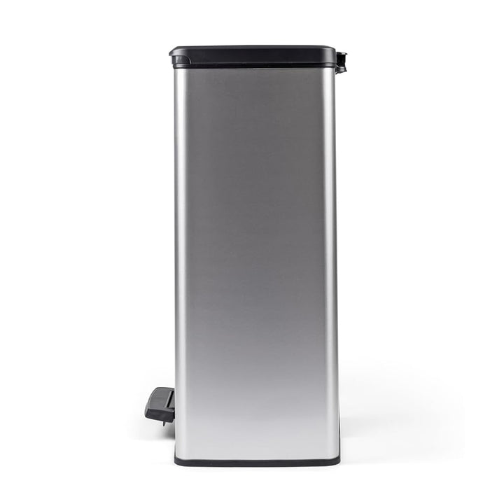 Curver pedálos szemetes, 2x26 l-es tartályokkal, fémbevonatú, ezüst színű, 251002