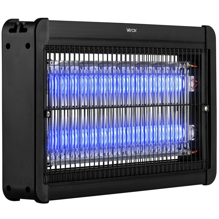 Rovarirtó lámpa szúnyogok, legyek és lepkék ellen, elektromos csapda, UV, 20 W, Vayox