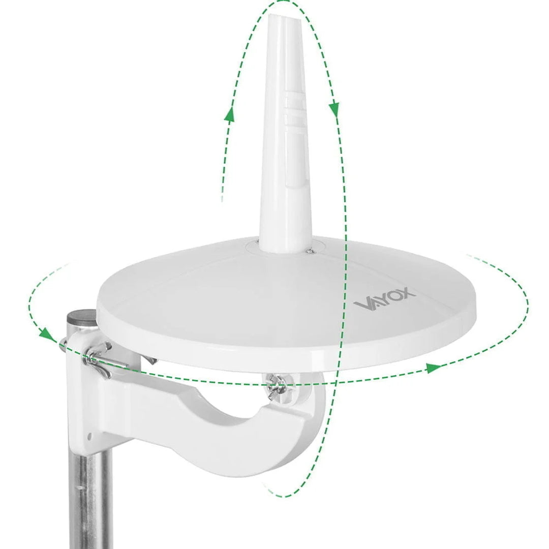DVB-T/T2 Digital720 combo fehér VA0066 Vayox körsugárzó antenna