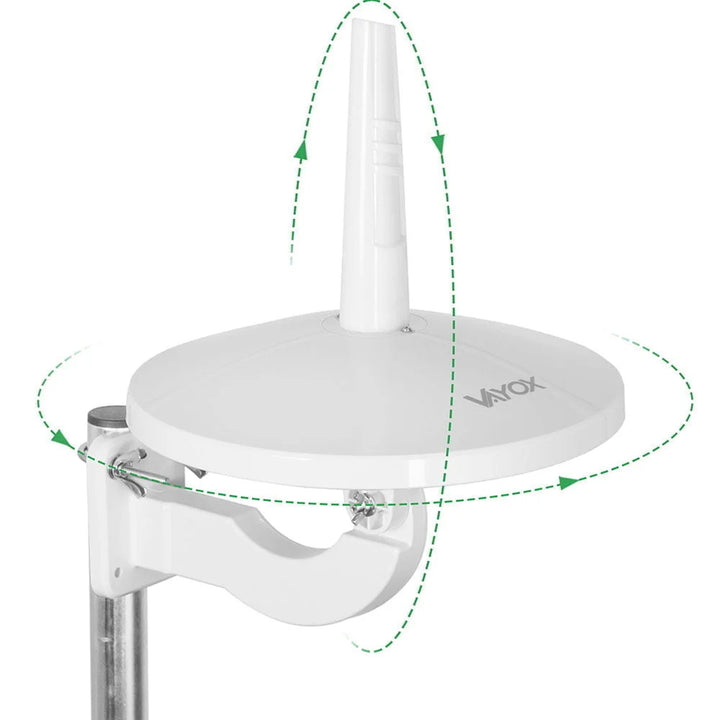 DVB-T/T2 Digital720 combo fehér VA0066 Vayox körsugárzó antenna