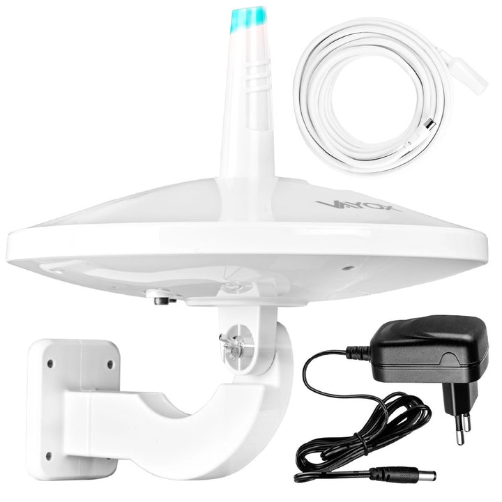 DVB-T/T2 Digital720 combo fehér VA0066 Vayox körsugárzó antenna